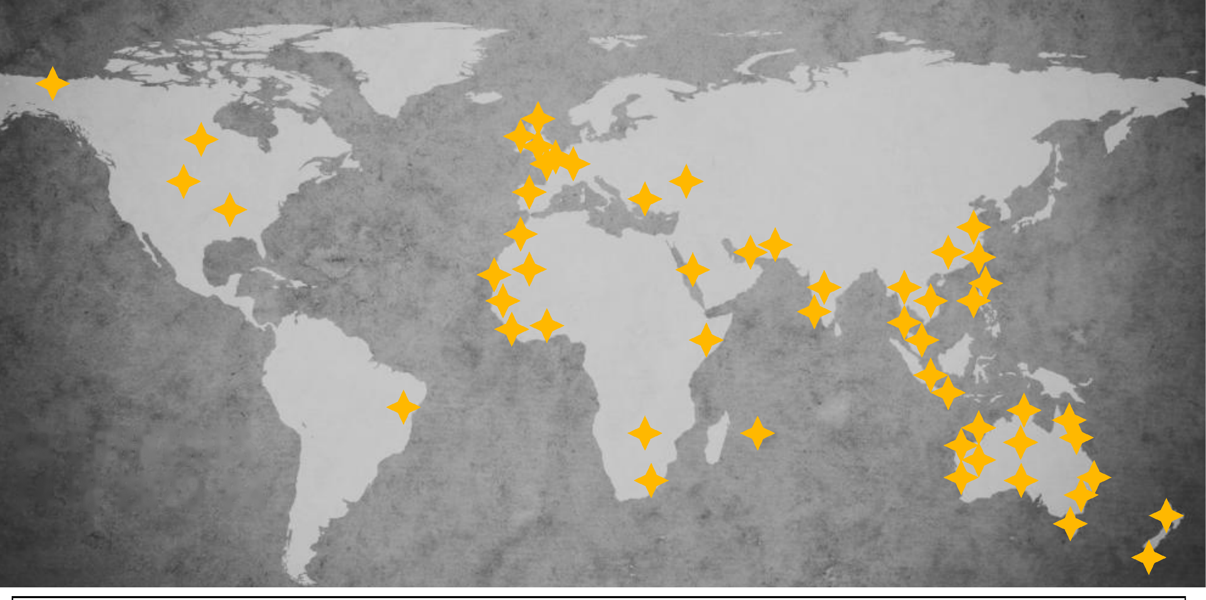 Mettle global reach map